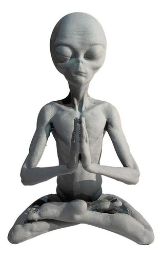 . Figura De Estatua Alienígena Coleccionable De Resina