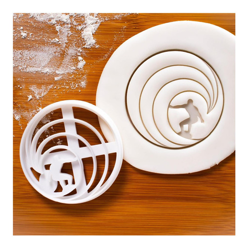 Juego De 3 Cortadores De Galletas Temáticos De Surf Tabla De