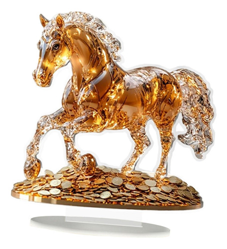 Letrero Acrílico En Forma De Caballo 2d, Adorno De