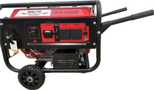 Grupo Electrógeno Manual Brute 7hp 3.2kva 4 Tiempos C/ruedas
