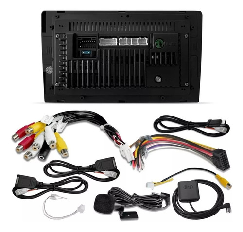 Multimidia 10 Pol Rs-1002br Android Gps Usb Wifi Fm Roadstar