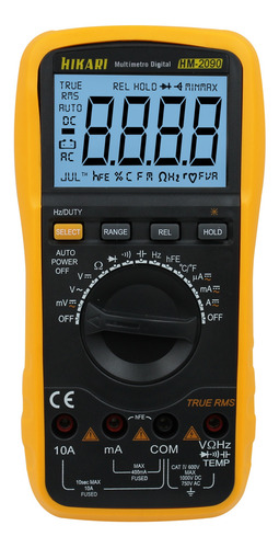 Multimetro Hikari Hm-2090 Digital Profissional