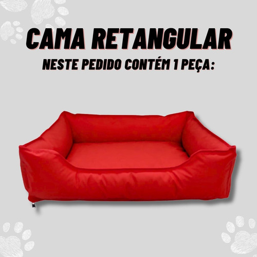 Caminha Para Cachorro Impermeável Gg Lavável Pet 70x60 Luxo