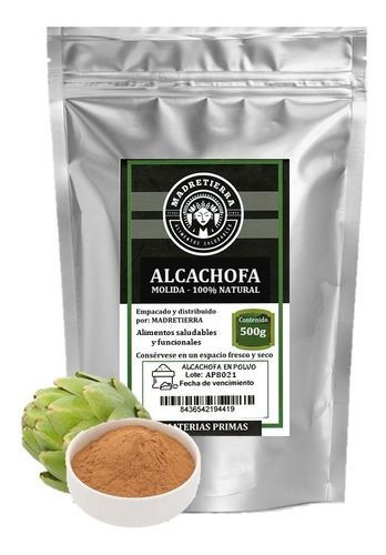 Alcachofa En Polvo X 500g - Kg A $58 - g a $58