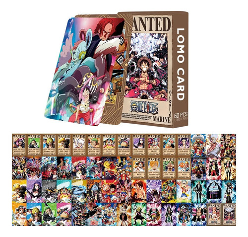Cartas One Piece Red Film- Cards - Pack 60 Cartas