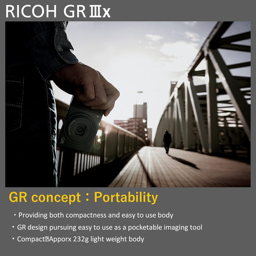 Ricoh Gr Iiix, Negro, Cámara Compacta Digital Con Sensor