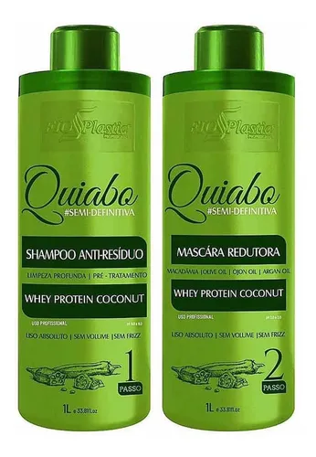 comprar Quiabo Liso Extremo Semi Definitiva 5 D Alisa Afro 2x1 Lts