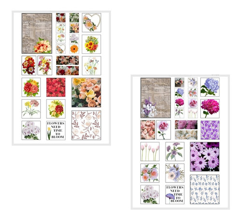 Plantilla Imprimible Stickers Para Bullet Journal Scrapbook