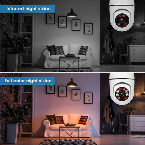 Yi Iot 5g 2,4g 2mp Wifi Bombilla Cámara