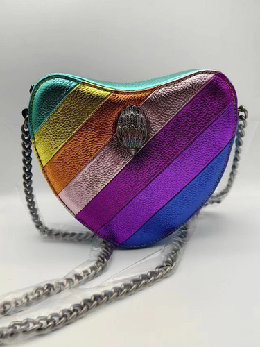 Bolso Tipo Bandolera Con Forma De Corazón Y Arco