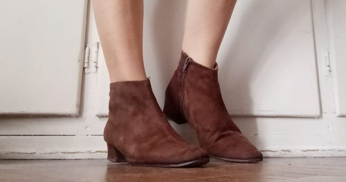 Botas Gamuza Cuero Febo