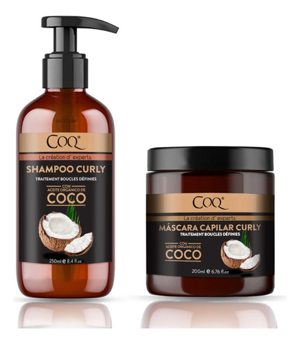 Kit Nutricion: Shampoo Define Rizos + Mascara Capilar Curly