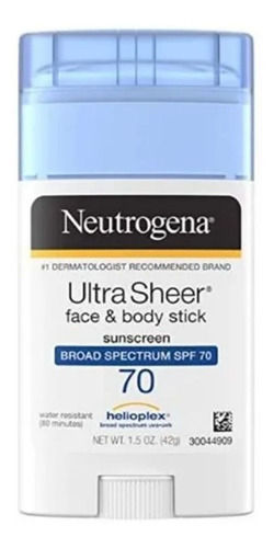 Protetor Solar Neutrogena Ultra Sheer Stick Spf 70
