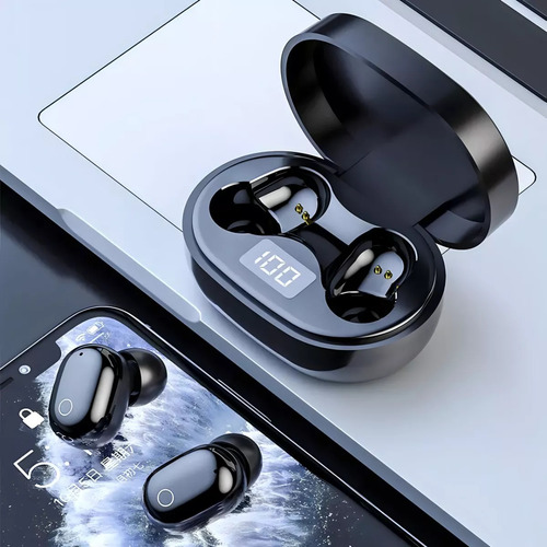Fone De Ouvido Bluetooth 5.0 Par Sem Fio Duplo