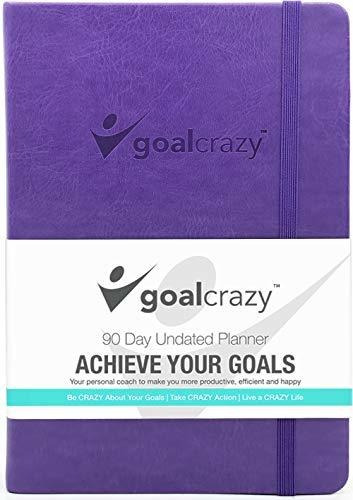 Goal Crazy Planificador Sin Fecha Diario Guiado De 90 D...