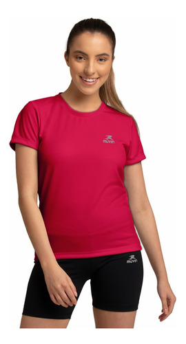 Camiseta Dry Basic Uv50 Muvin Feminina Treino Academia