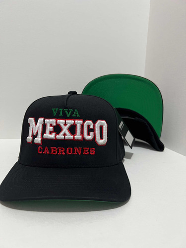 Gorra Viva Mexico Cabrones Premium