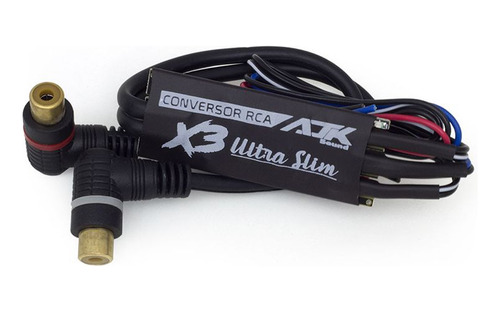 Conversor Rca Ajk Sound X3 Ultra Slim