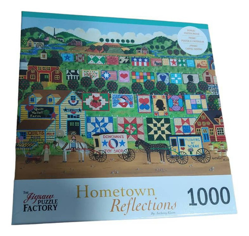 Rompecabezas 1000 Piezas De Gran Calidad Puzzle Hometown