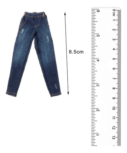 Aplicable A Pantalones De Femenino A Escala 1:12, Ropa En