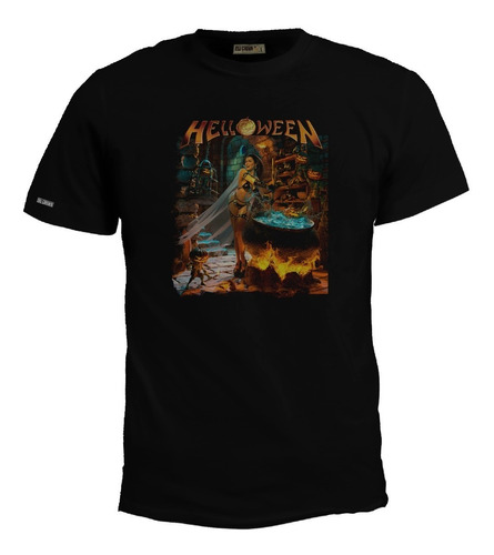 Camiseta Helloween Better Than Raw Banda Rock Poster Bto