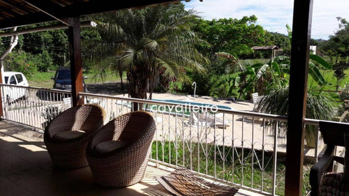 Chácara Com 2 Dormitórios À Venda, 5400 M² - Caxito - Maricá/rj - Ch0065