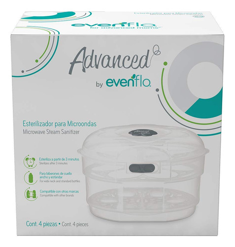 Esterilizador Para Microondas A Base De Vapor Advanced Evenf