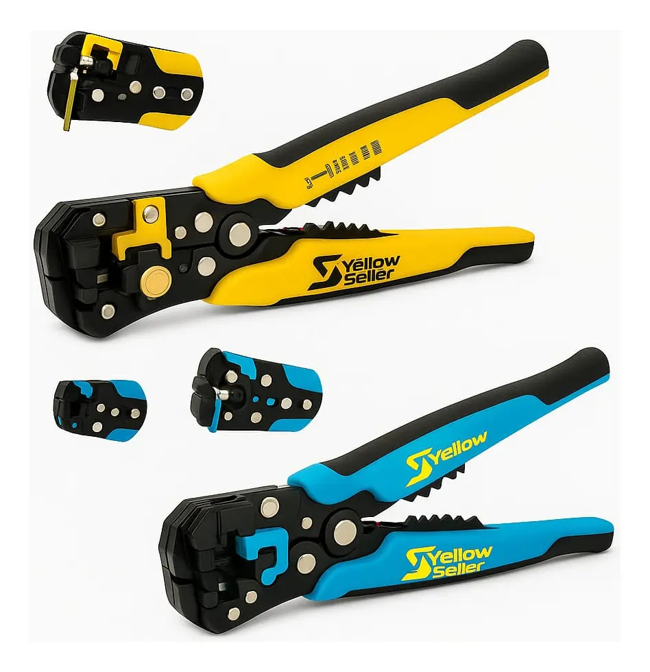 Alicate Automático Yellow Seller YE-205 Decapador Crimpador Fios 0.2-6mm