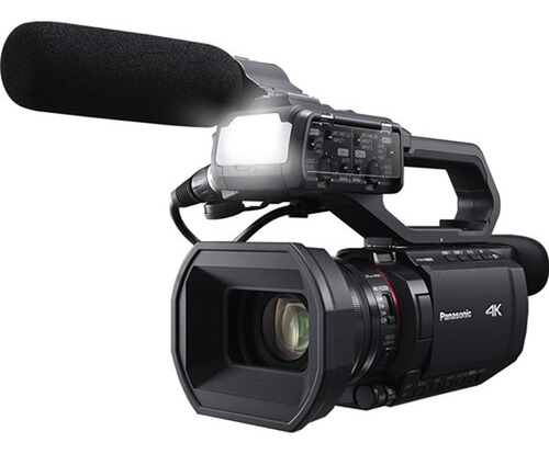 Filmadora Panasonic Hc-x2100 4k 3g-sdi | Cor Preto