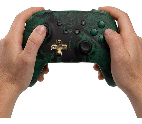 Control Nintendo Switch Inalámbrico Zelda Pwa-a01882 Powera Color Verde Legend of Zelda
