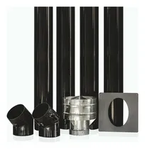 Comprar Kit Enlozado Para Estufa Por Pared De 6 Pulgadas