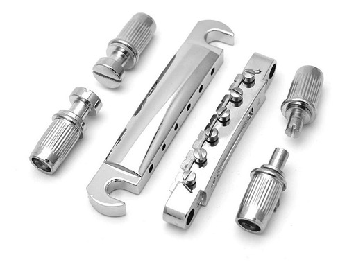 Puente, Cordal, Jack Plate Y Botones P/ Tali Les Paul Guitar