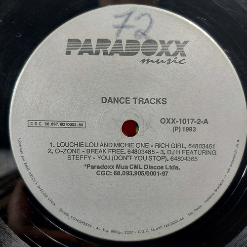 Imagem 6 de 6 de Vinil Lp Dance Tracks Vol 1 I Was Made For Lovin You
