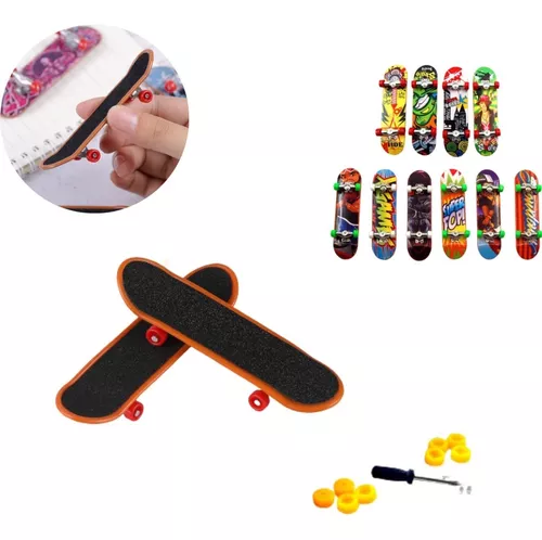 Skate De Dedo Fingerboard C/lixa Brinquedo Infantil Presente