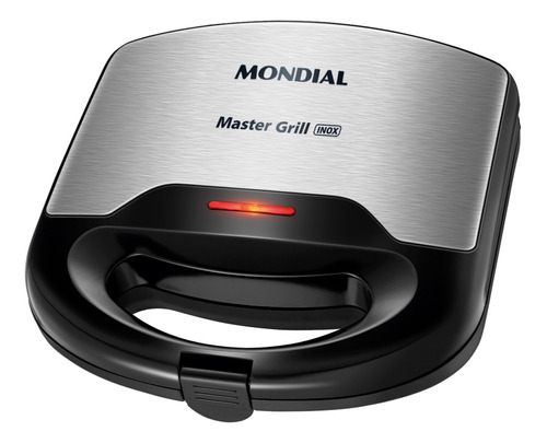 Sanduicheira Master Grill Mondial Inox S-20 110v 60hz Cor Cinza