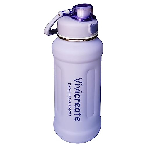 Vivicreate Sports Water Bottle 32 Oz Con Fresa De Scp6m