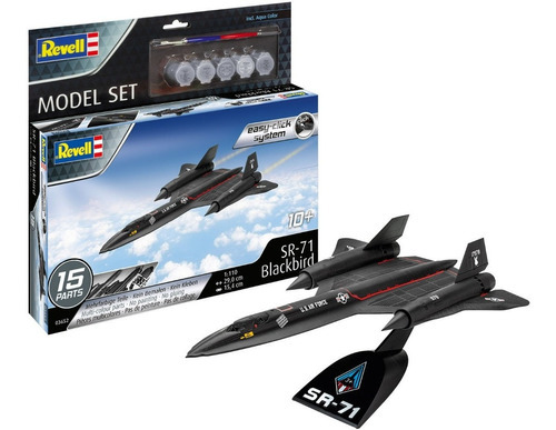 Model Set Lockheed Sr-71 Blackbird - 1/110 - Revell 63652