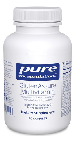 Multivitamínico De Gluten Pure Encapsulations 90 Cápsulas
