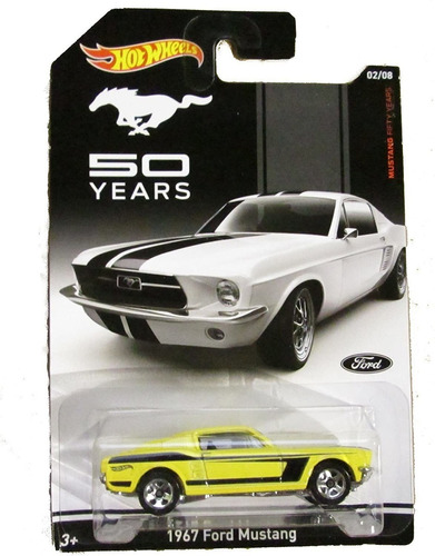 Hot Wheels Mustang Cincuenta Años    Ford Mustang