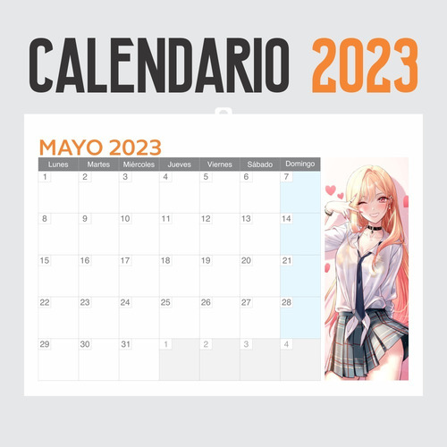 Imagen 2 de 6 de Calendario 2023 Anime Sono Bisque Doll Wa Koi Wo - Animeras
