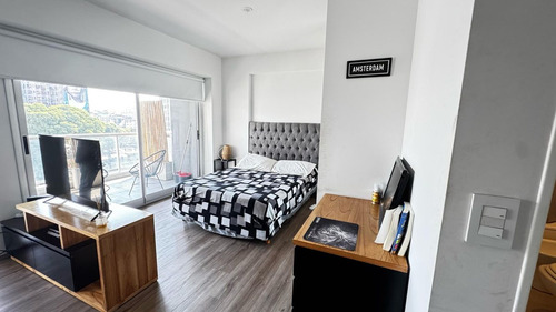 Venta Departamento 1 Amb Recoleta Balcon Terraza