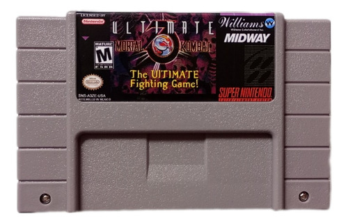 Mortal Kombat 3 Ultimate Juego Repro Super Nintendo Snes