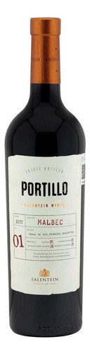 Caja De 12 Vino Tinto Portillo Malbec 750 Ml