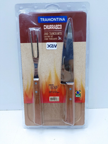 Trinche Cuchillo Tabla Made Parrilla Tramontina X. 1135 Xavi