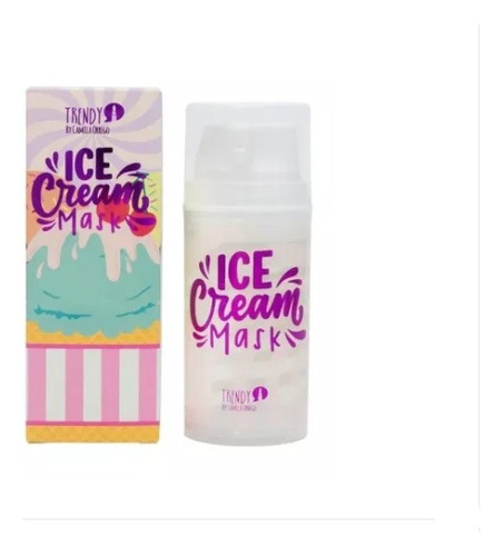 Mascarilla Facial Hidratante Ice Cream Trendy