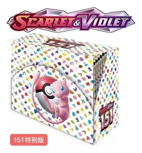 Xb Pacote De Reforço Inglês Pokémon Card Scarlet Violet 151