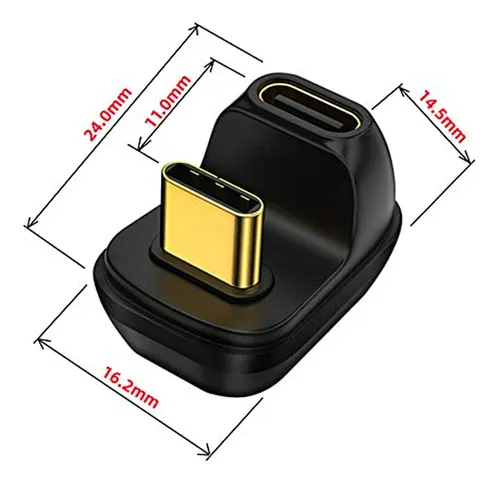 Adaptador Usb4 Tipo C Macho A Hembra 40gbps Para Ns Switch,