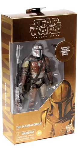 Figura Star Wars The Black Seriescarbonized The Mandalorian