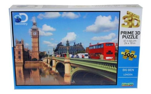 Puzzle 3d De 500 Piezas Discovery - Big Ben