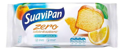 Bolo Zero de Laranja Suavipan 250g